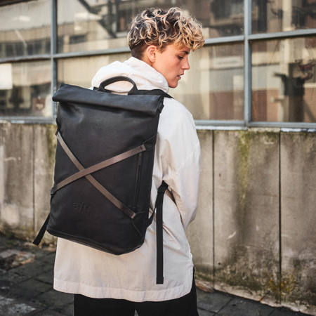 Osaka Aunts And Uncles Backpack A/u Japan Osaka Night Blue De